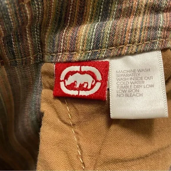 Ecko Red Denim Ruffle Skirt-Striped-Size 3 (juniors) - Picture 7 of 12